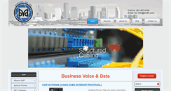 Desktop Screenshot of businessvoicedata.com